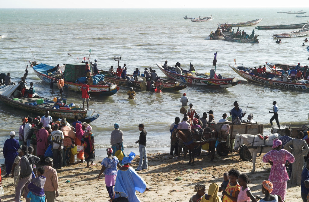 port de pêche de Mbour